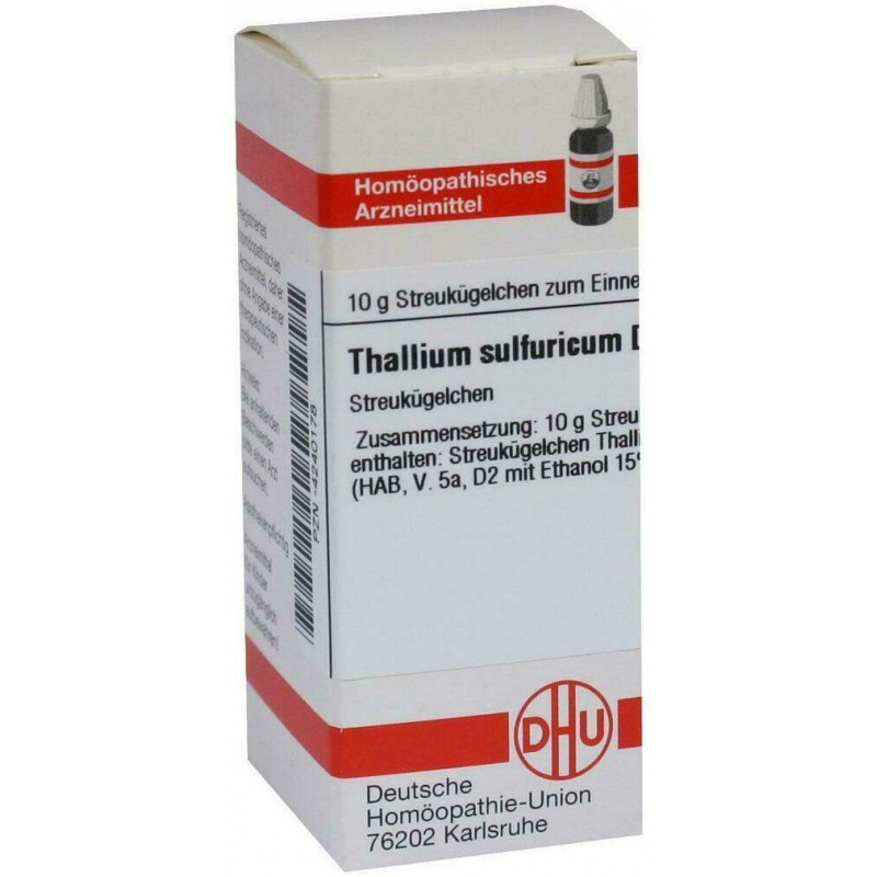 Dhu Thallium Sulfuricum D6 Globuli