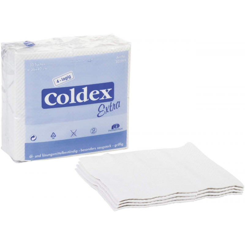 Coldex Extra 30 Tücher 4-Lagig