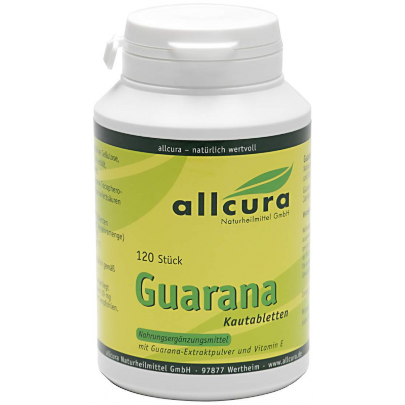 Guarana Kautabletten