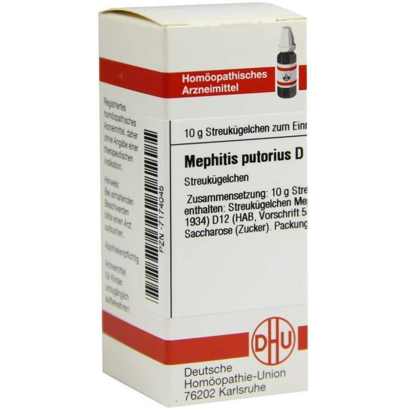 Dhu Mephitis Putorius D12 Globuli