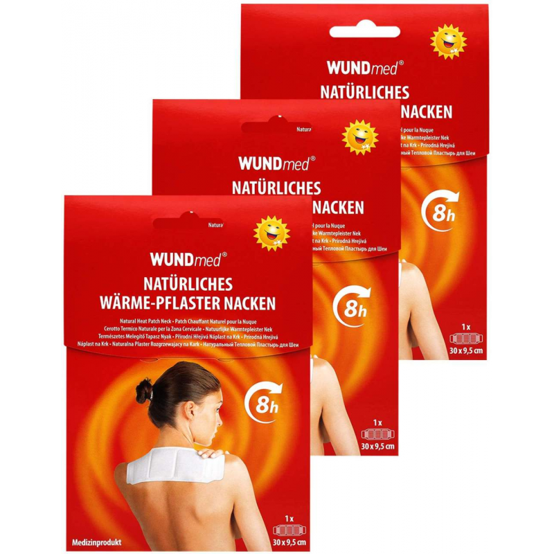 Wärmepflaster Nacken und Schulter 3 x 1 Stück je 30 x 9,5 cm