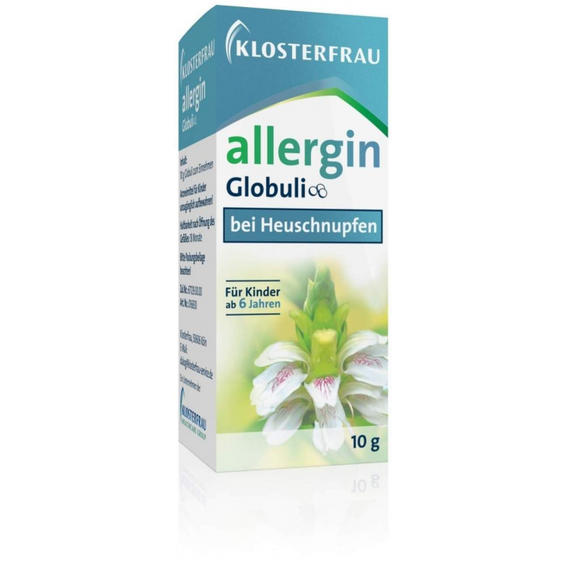 Klosterfrau allergin 10 g Globuli bei Heuschnupfen