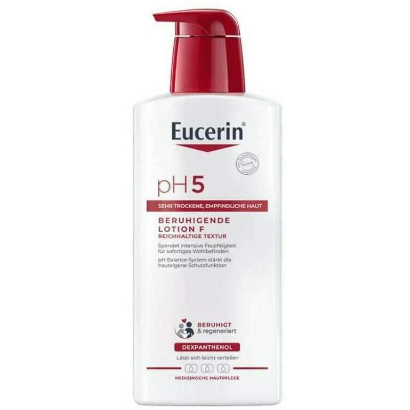 Eucerin pH5 Reichhaltige Textur Lotion F mit Pumpe 400 ml