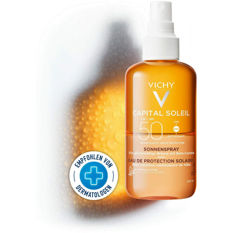 Vichy Capital Soleil bräunungsintensivierendes Sonnenspray LSF 50 200 ml