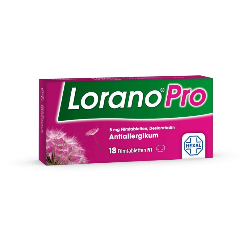 Lorano Pro 5 mg 18 Filmtabletten