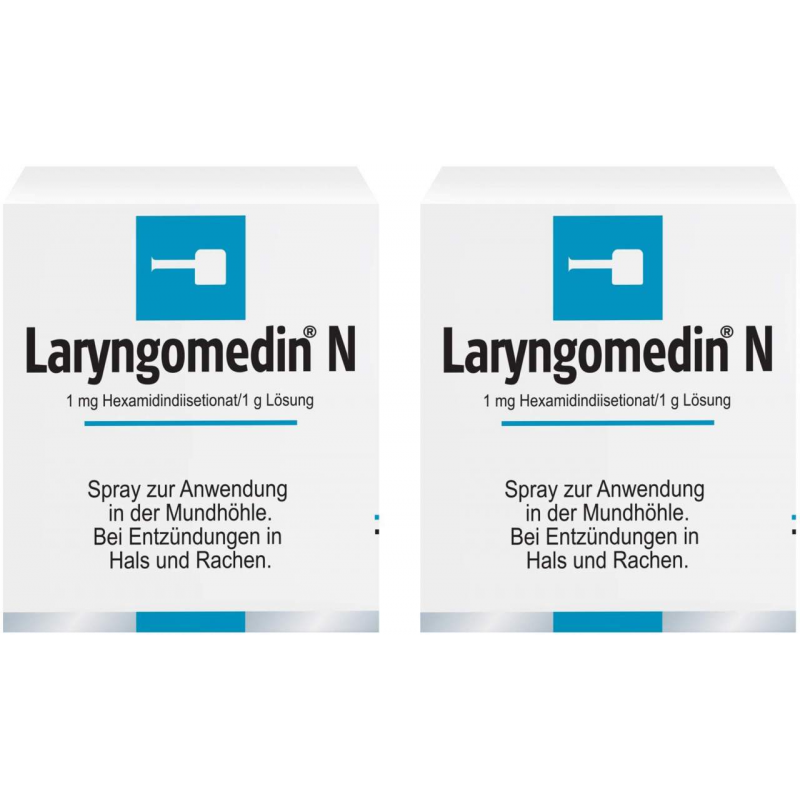 Laryngomedin N Hals-Spray 2 x 45 g