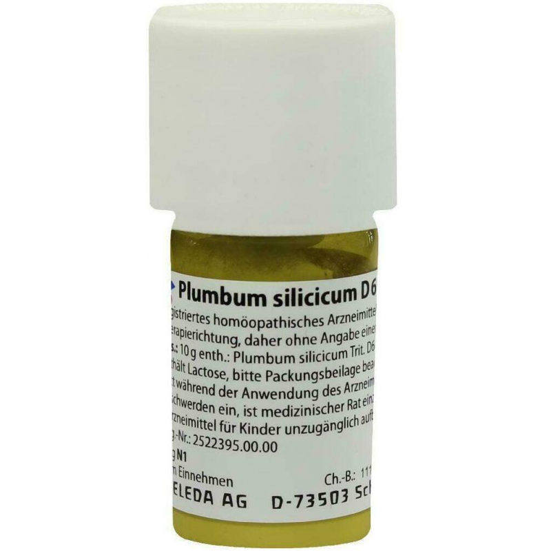 Weleda Plumbum Silicicum D6 20 G Trituration