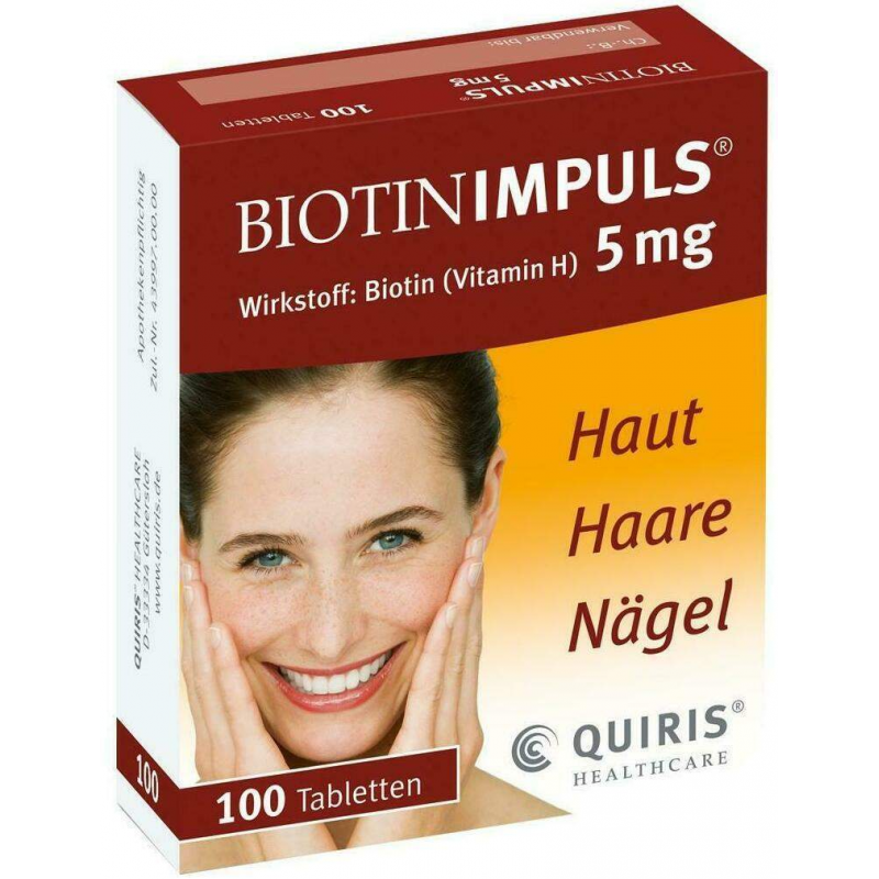 Biotin Impuls 5 mg 100 Tabletten