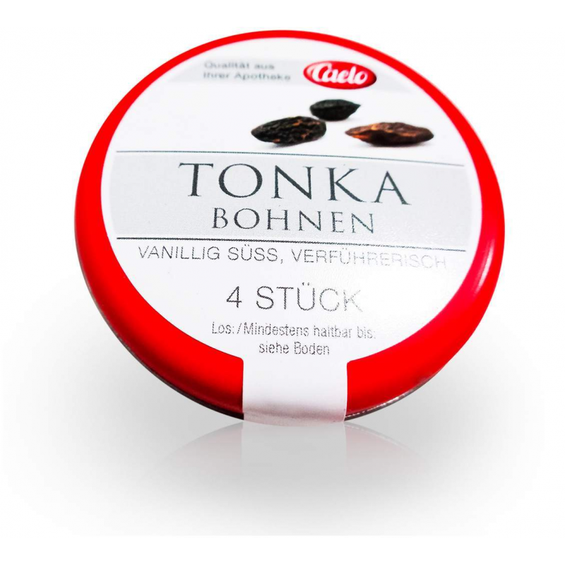 Tonkabohnen Ganz Caelo Hv Packung Blechdose 4 Stück