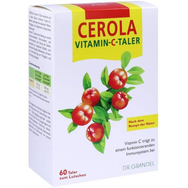Cerola Vitamin C 60 Taler Grandel