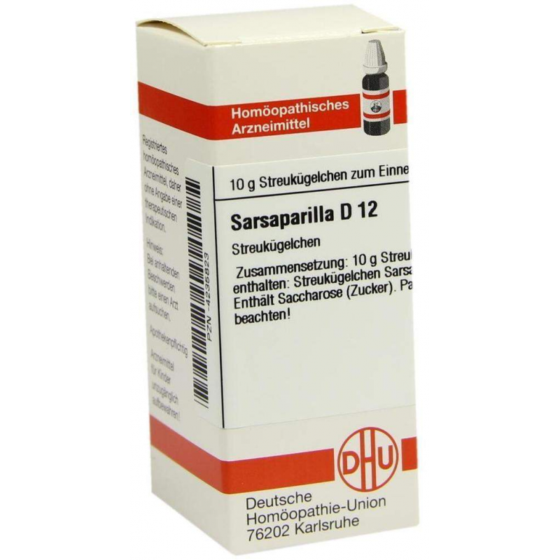 Dhu Sarsaparilla D12 10 G Globuli