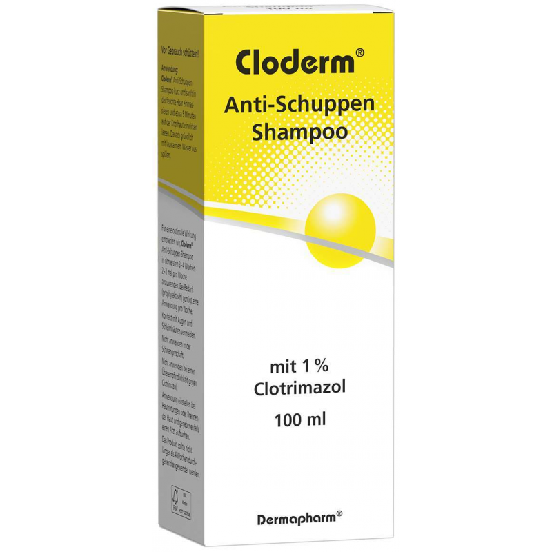 Cloderm Antischuppenshampoo 100 ml
