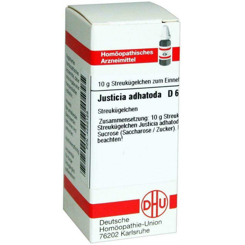 Dhu Justicia Adhatoda D12 Globuli