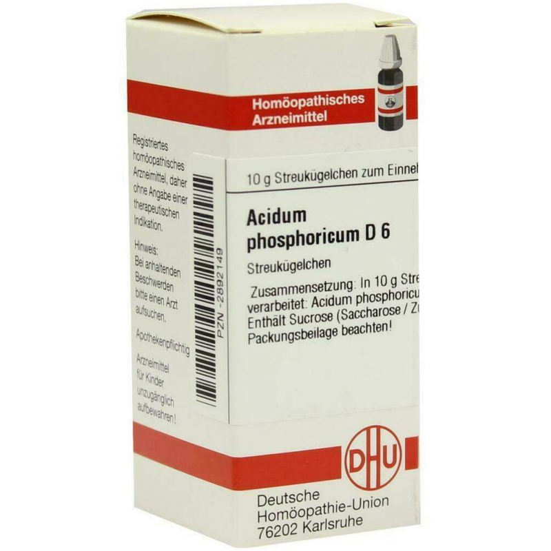 Dhu Acidum Phosphoricum D6 Globuli