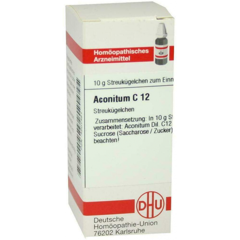 Dhu Aconitum C12 Globuli