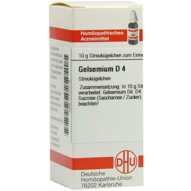 Dhu Gelsemium D4 10 G Globuli