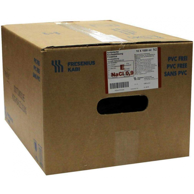 Isotonische Kochsalzlösung Fresenius Freeflex 10 X 1000 Ml...
