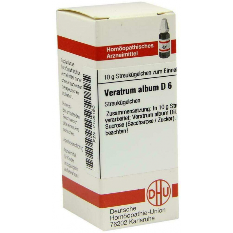 Veratrum Album D6 Dhu 10 G Globuli