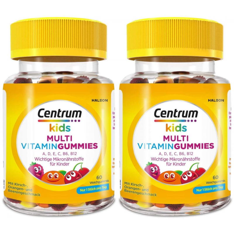 Centrum Kids Multi Vitamin Gummies 2 x 60 Stück