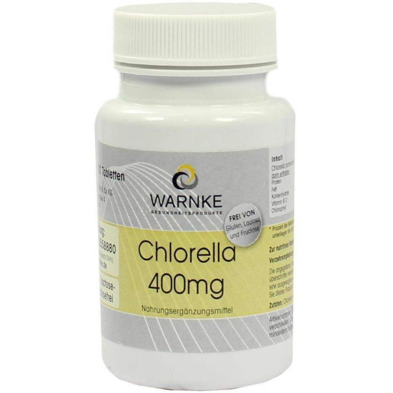 Chlorella 400 mg 100 Tabletten