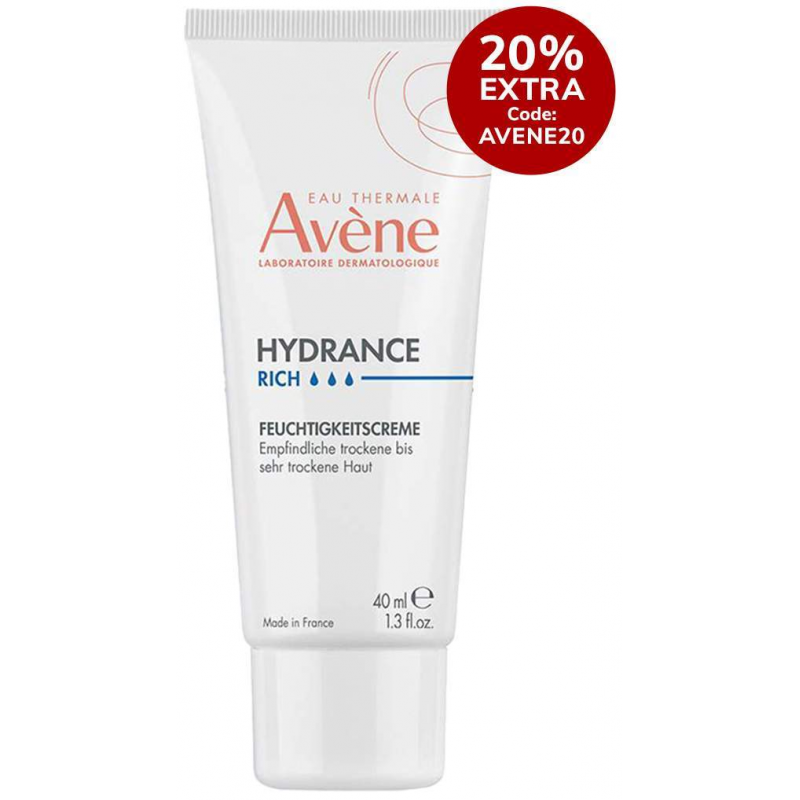 Avene Hydrance reichhaltige Feuchtigkeitscreme 40ml