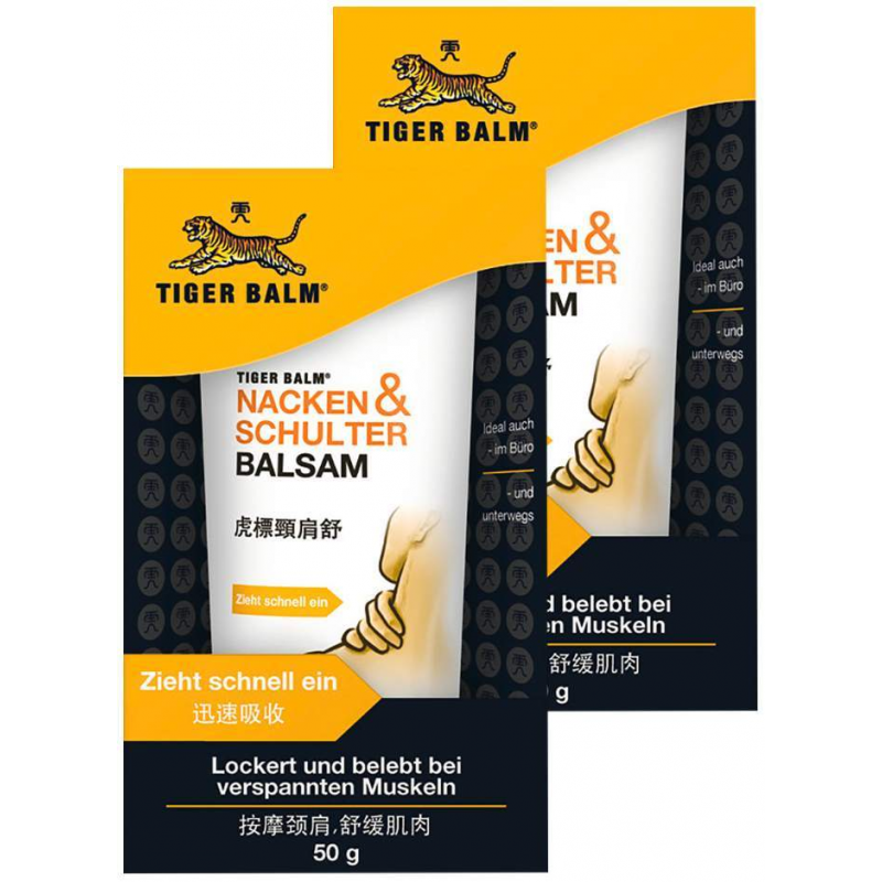 TIGER BALM Nacken und Schulter Balsam 2 x 50 g Balsam