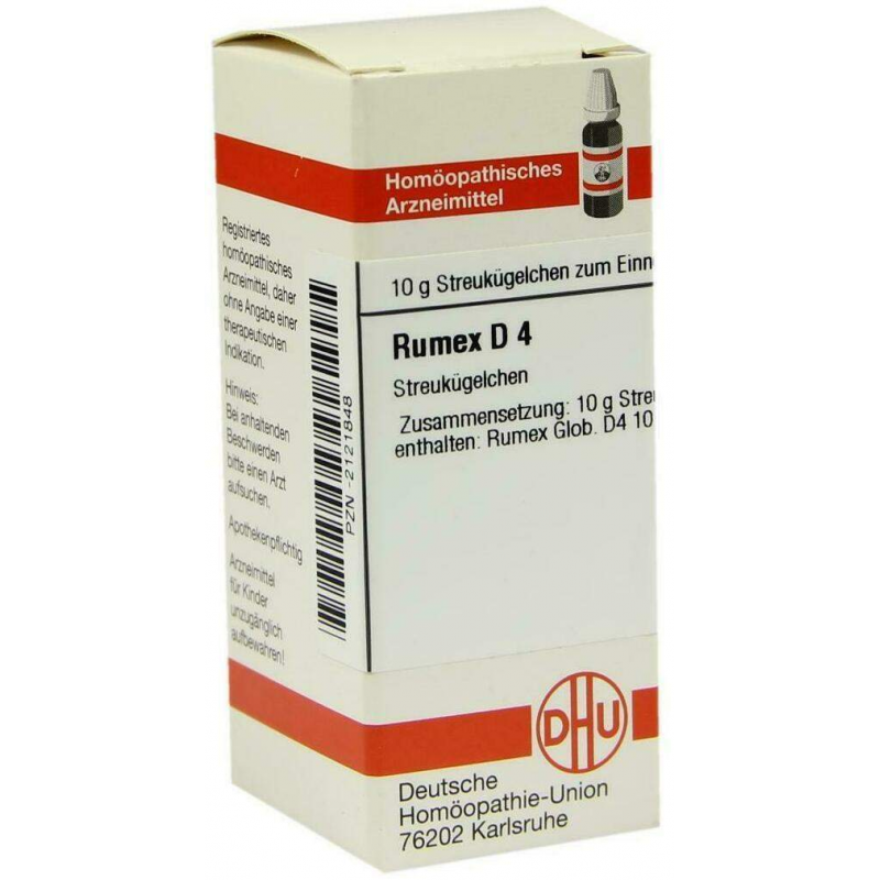 Dhu Rumex D4 Globuli