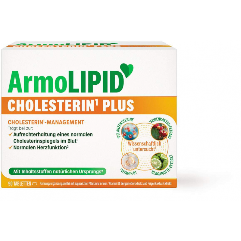 ARMOLIPID Cholesterin Plus 90 Tabletten