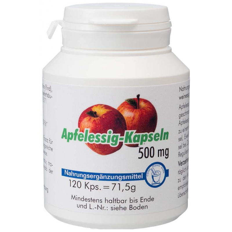 Apfelessig 500 mg 120 Kapseln