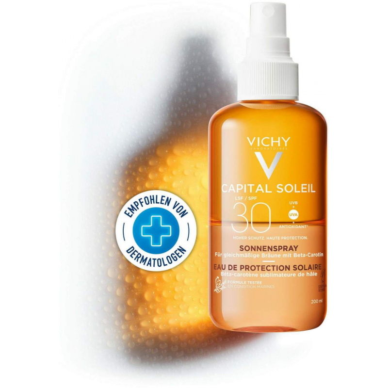 Vichy Capital Soleil bräunungsintensivierendes Sonnenspray LSF 30 200 ml