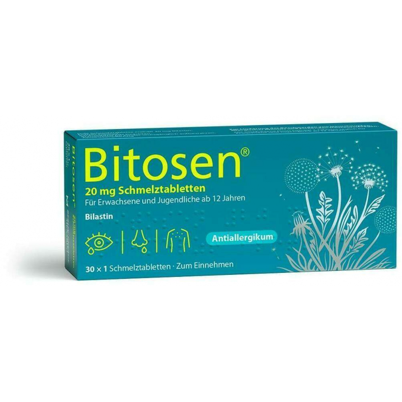 Bitosen 20 mg 30 Schmelztabletten