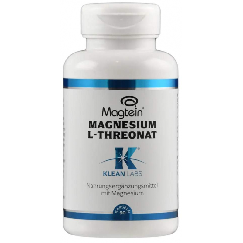 Magnesium L-Threonat Magtein Klean Labs Kapseln