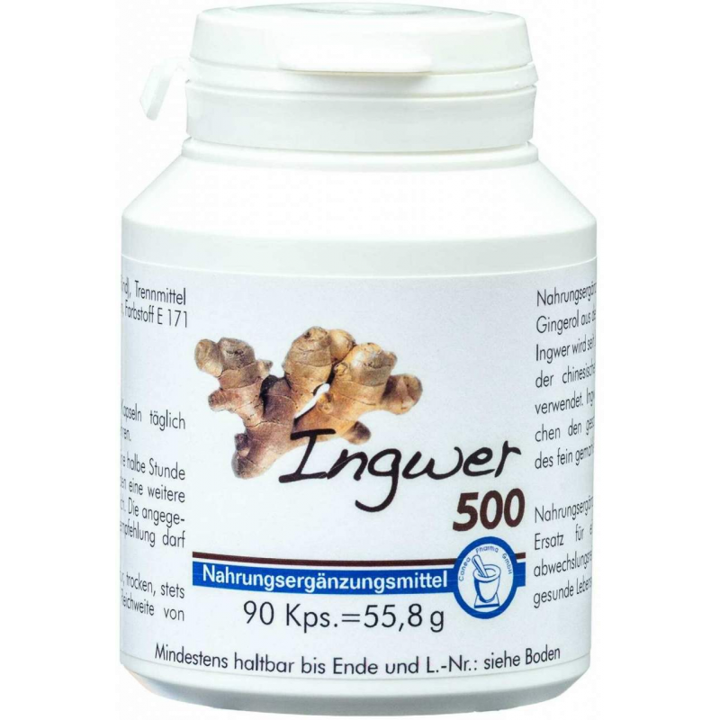 Ingwer 500 90 Kapseln