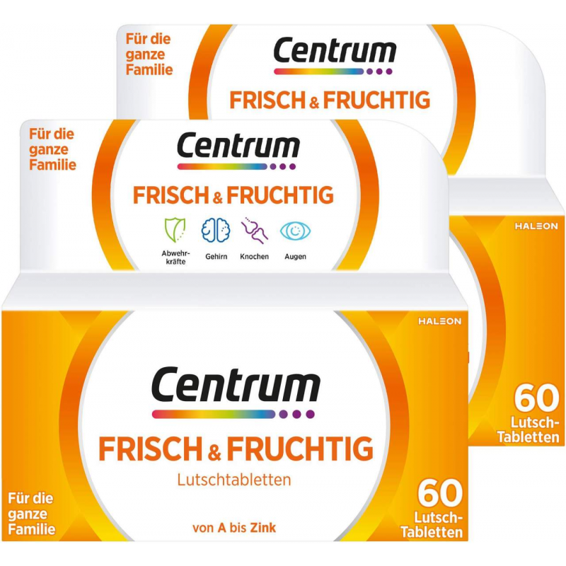 Centrum frisch & fruchtig 2 x 60 Lutschtabletten