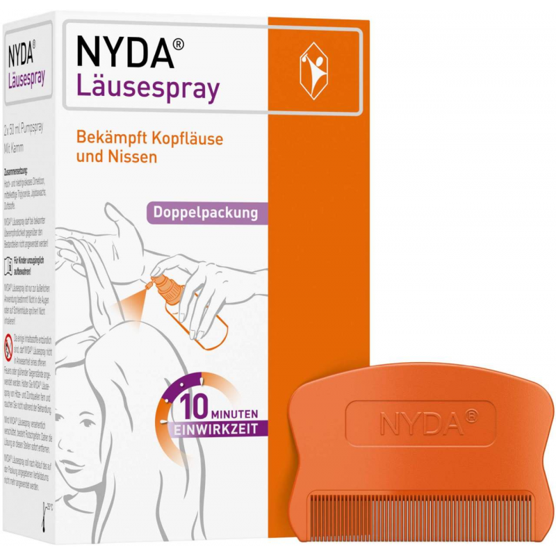 NYDA Läusespray 2 x 50 ml