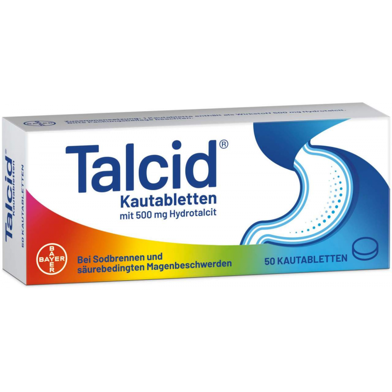Talcid 50 Kautabletten