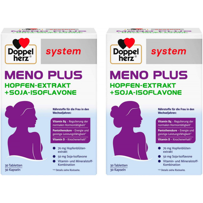 Doppelherz system Meno Plus Kombipackung 2 x 1 Stück