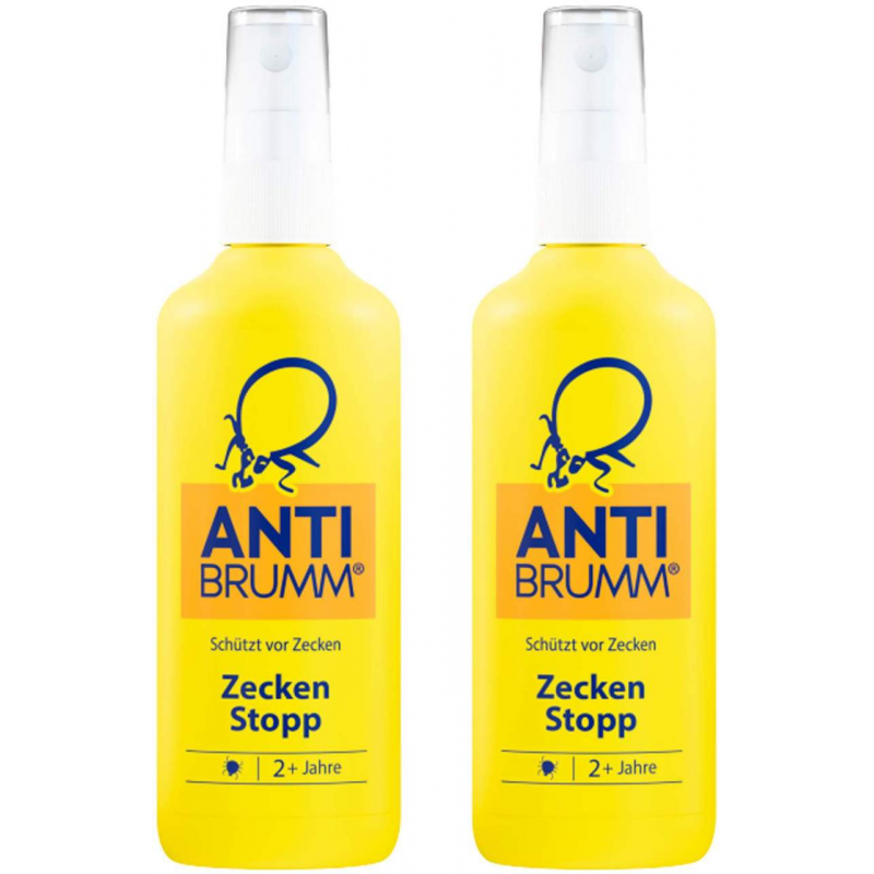 Anti Brumm Zecken Stopp Pumpzerstäuber 2 x 75 ml