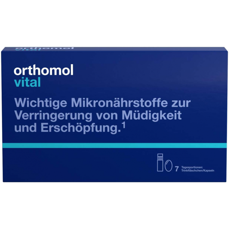 Orthomol Vital 7 Trinkfläschchen 1 Kombipackung