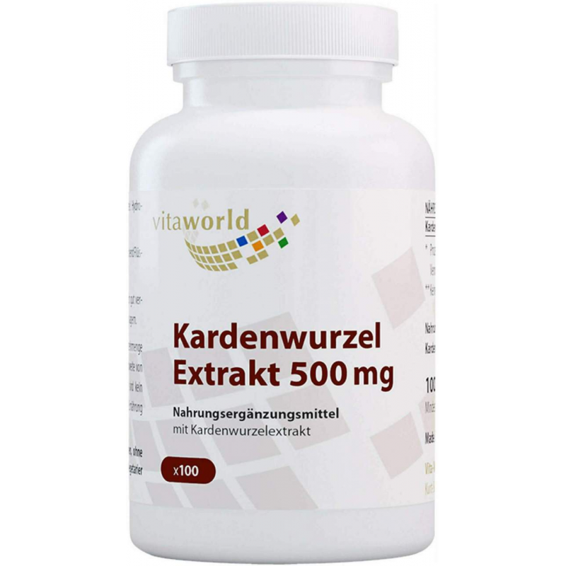 Kardenwurzel 500 mg 100 Kapseln