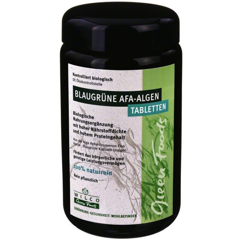 Afa Alge 400 mg Blaugrün 600 Tabletten