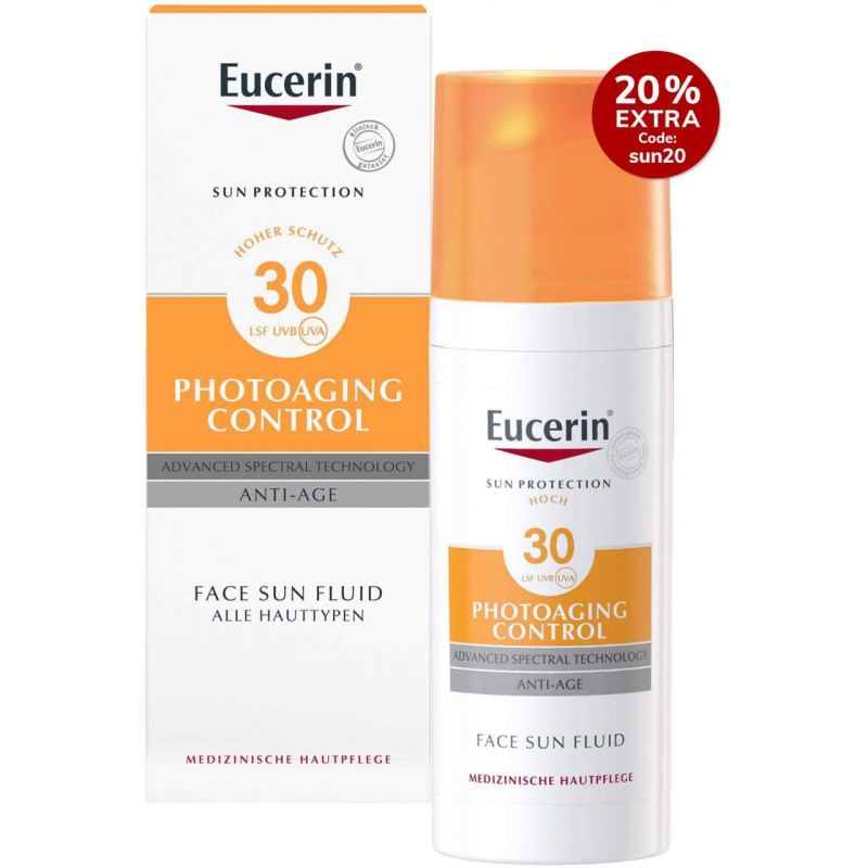 Eucerin Sun PhotoAging LSF 30 50 ml Fluid