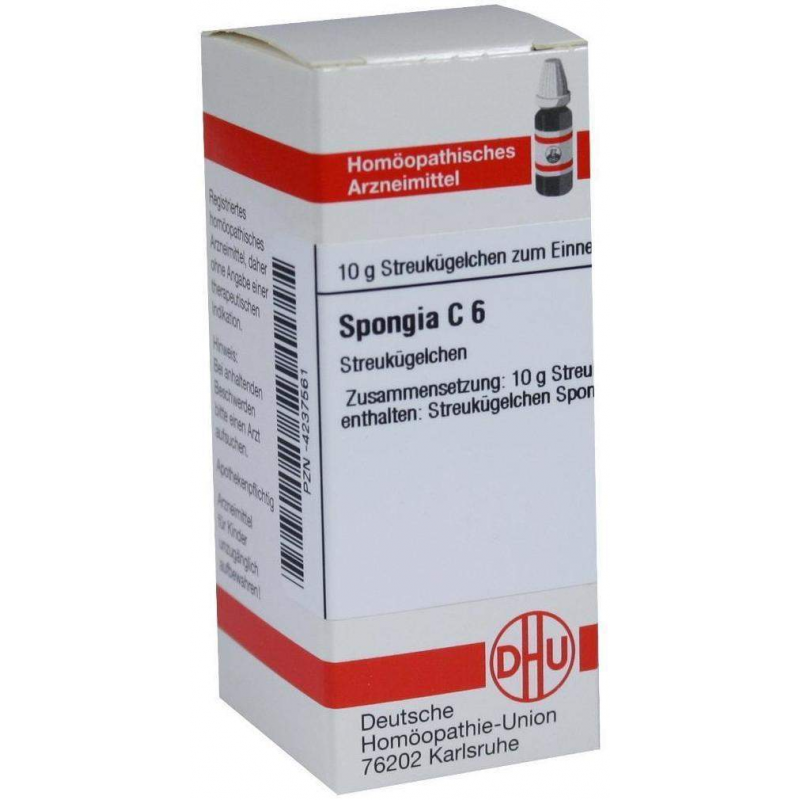 Dhu Spongia C6 10 G Globuli