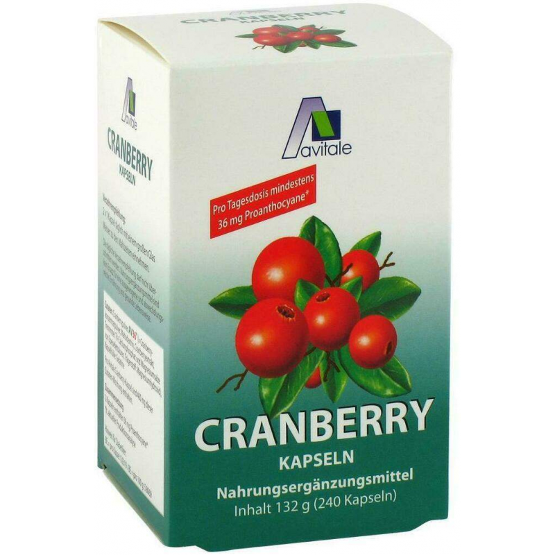Cranberry Kapseln 400 mg 240 Stück