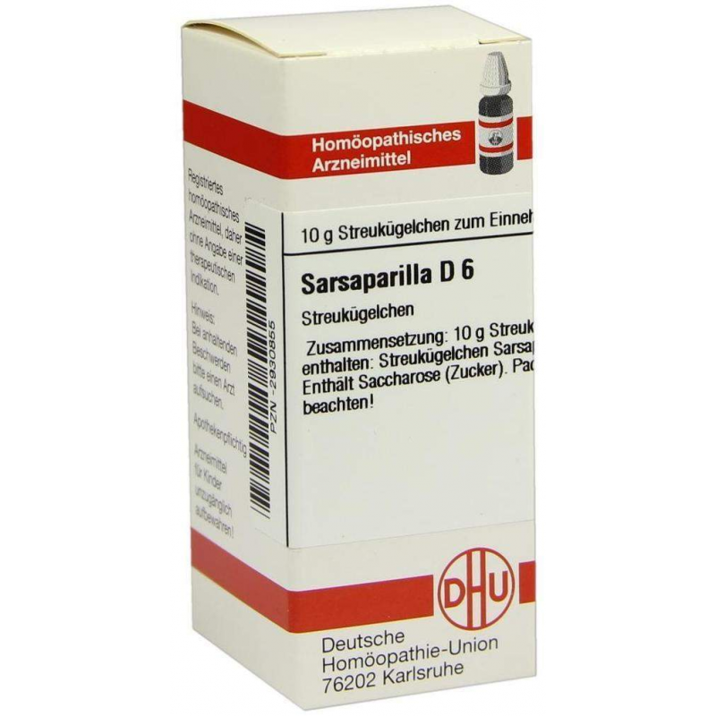 Dhu Sarsaparilla D6 10 G Globuli