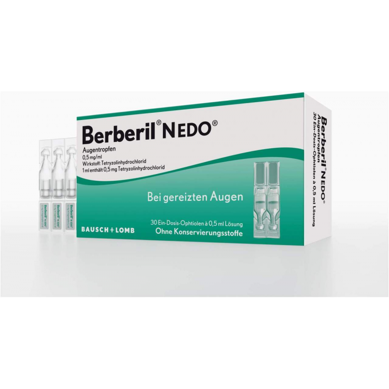 Berberil N EDO Augentropfen 30 x 0,5 ml