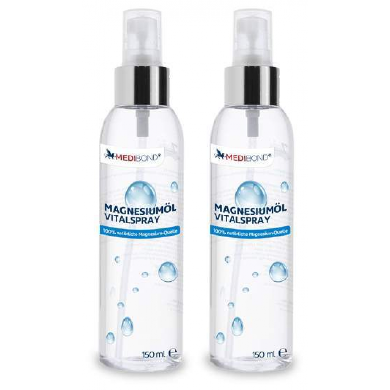 Sparset Magnesiumöl Medibond 2 x 150 ml Vitalspray