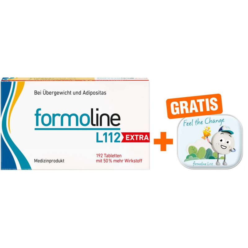 Formoline L112 Extra 192 Tabletten + gratis Pillendose 1 Stück