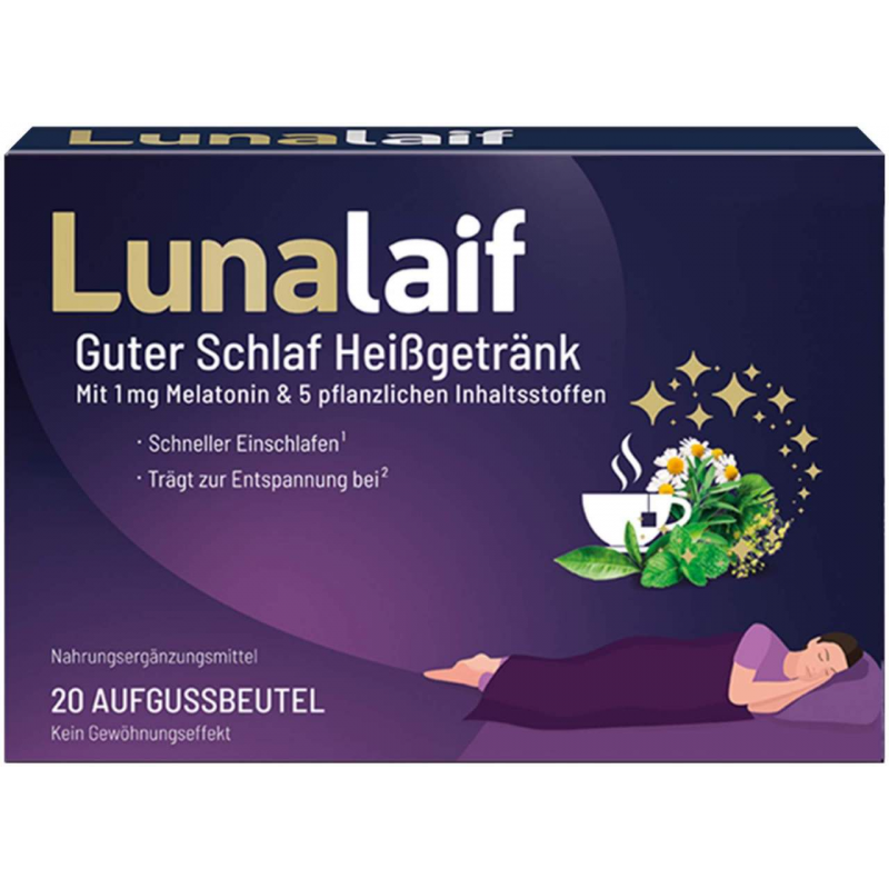 Lunalaif Guter Schlaf Heißgetränk 20 Beutel