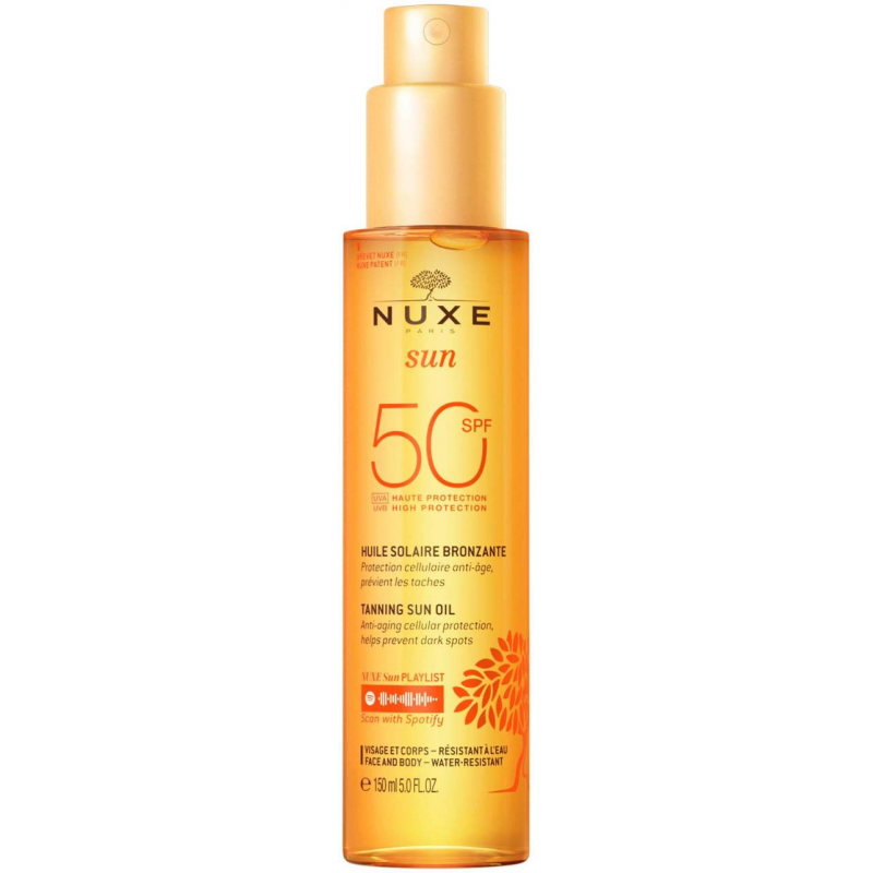 NUXE Sun Sonnenöl Gesicht & Körper LSF50 150 ml